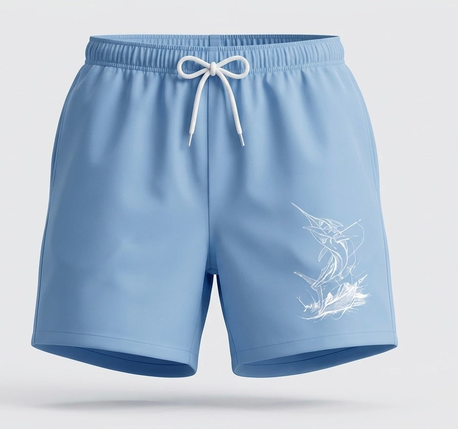 Lost Blue Strike Short