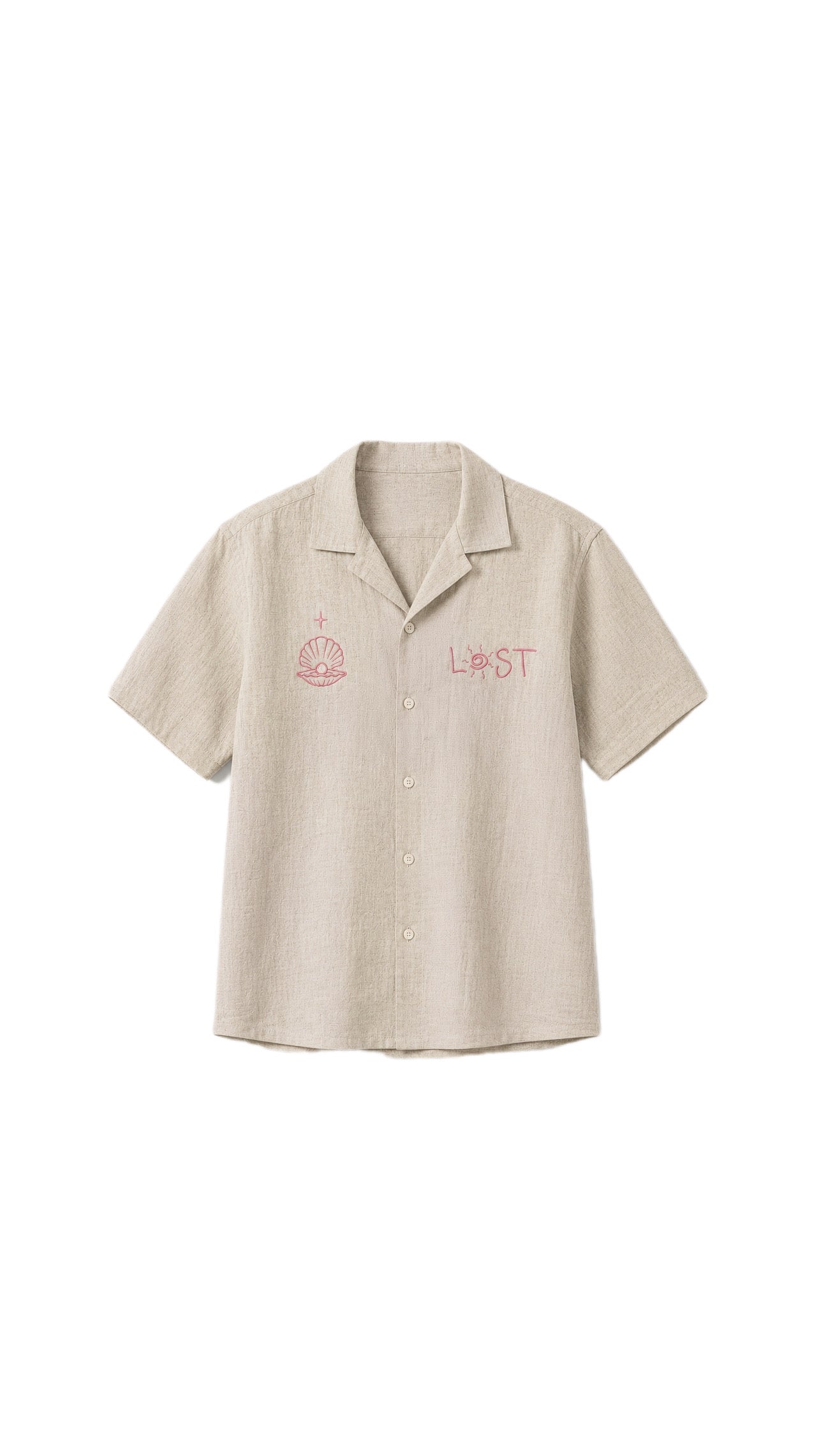 Seashell linen T-Shirt