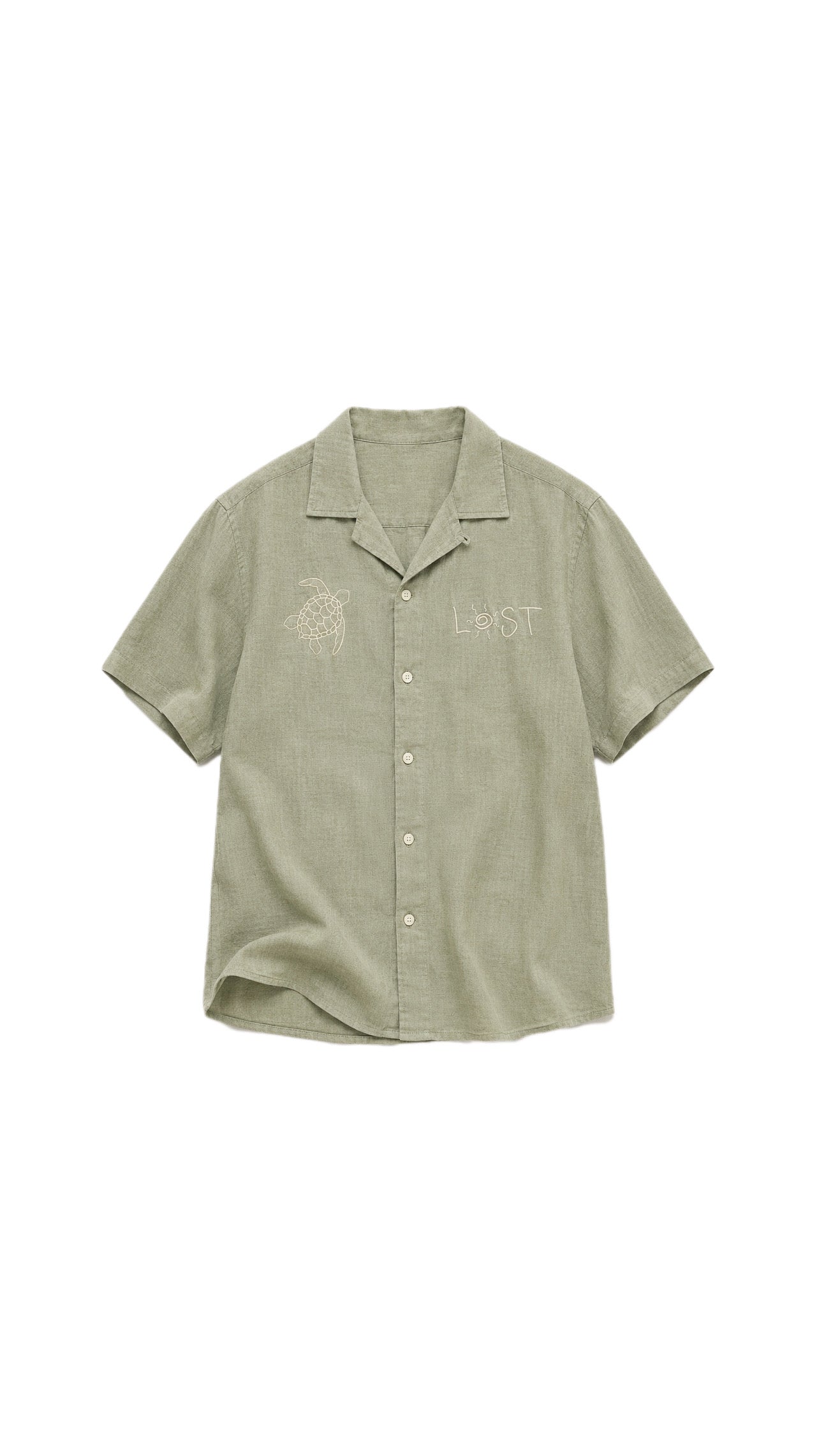 Turtle linen T-Shirt
