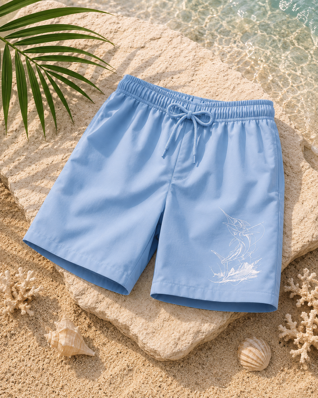 Lost Blue Strike Short